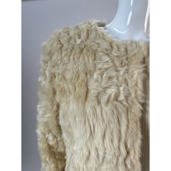 Forever 21 Exclusive Faux Fur Coat Size Large Hook And Eye Closure - Picture 12 of 16
